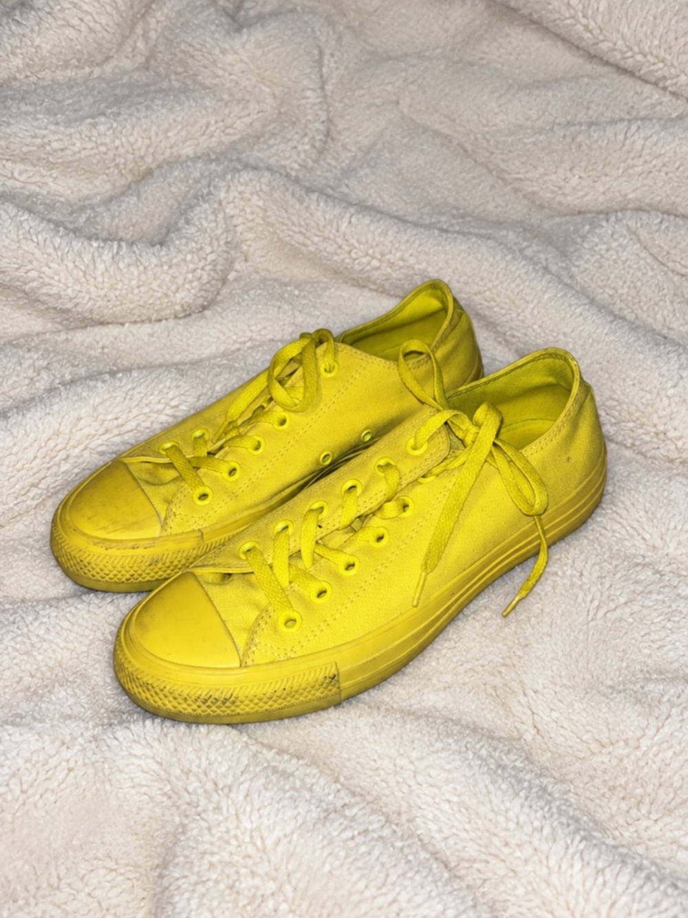 Yellow Monochrome Converse